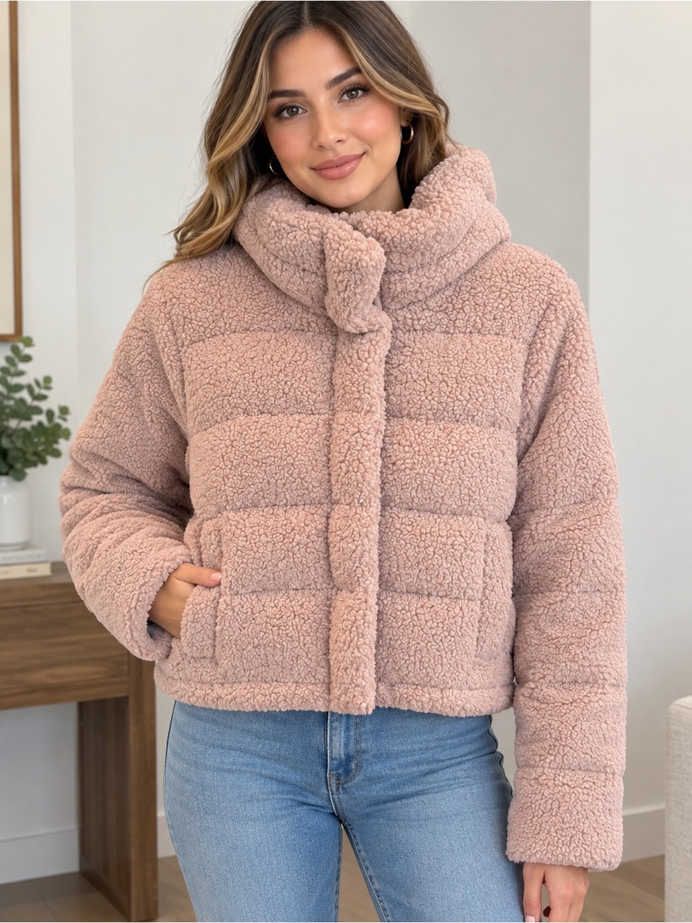 Abercrombie &Fitch Sherpa Jacket